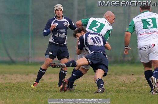 2011-10-30 Rugby Grande Milano-Rugby Modena 072